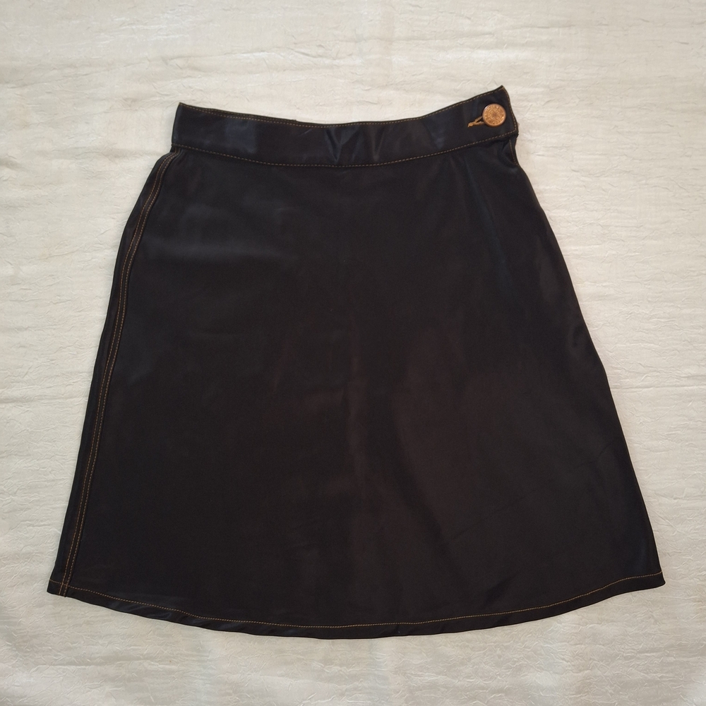 Gaultier Jeans Elegant Black Women's Skirt